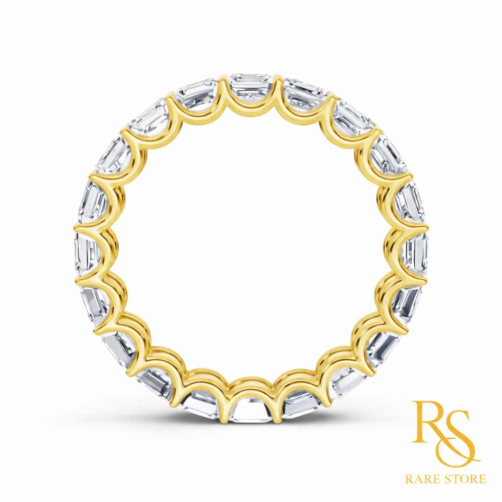 RARE STORE Lab Diamond Eternity Band | 3.00 Carat | 10K/14K/18K Gold