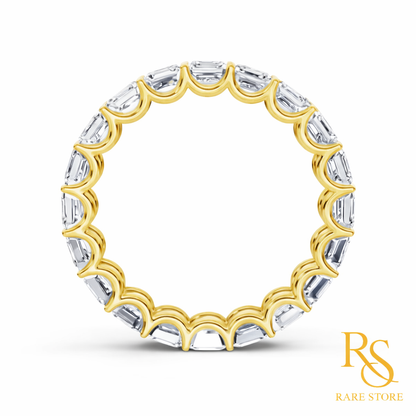RARE STORE Lab Diamond Eternity Band | 3.00 Carat | 10K/14K/18K Gold
