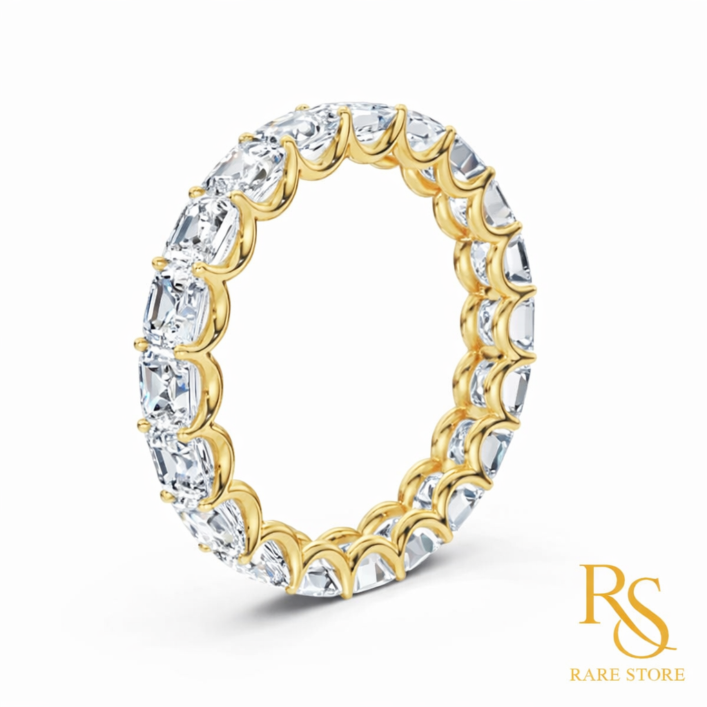 RARE STORE Lab Diamond Eternity Band | 3.00 Carat | 10K/14K/18K Gold