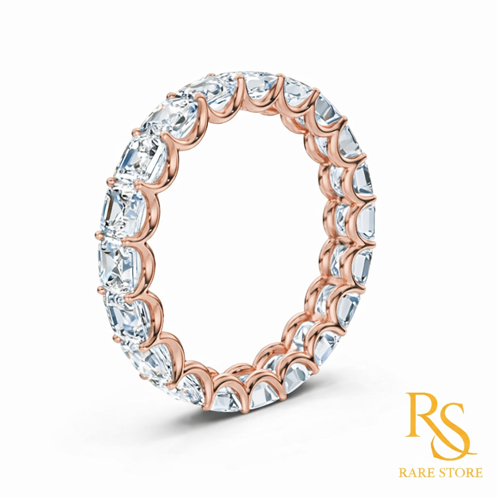 RARE STORE Lab Diamond Eternity Band | 3.00 Carat | 10K/14K/18K Gold